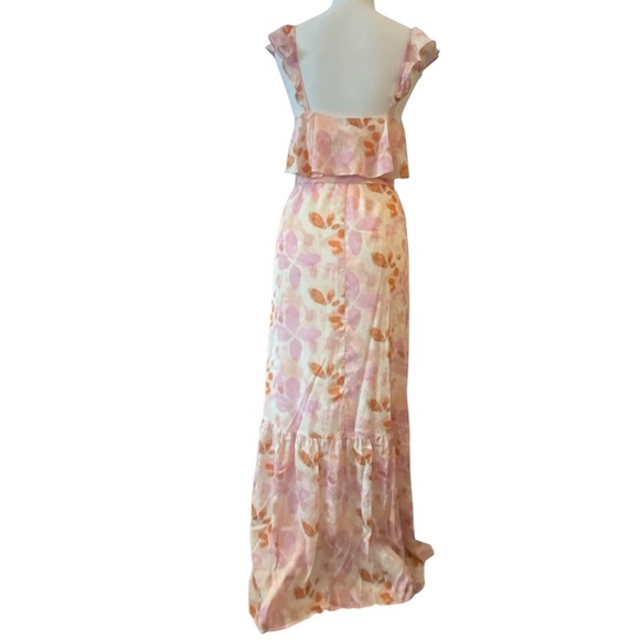 House of Harlow 1960 Pink Floral Maxi Dress - Picture 6 of 9